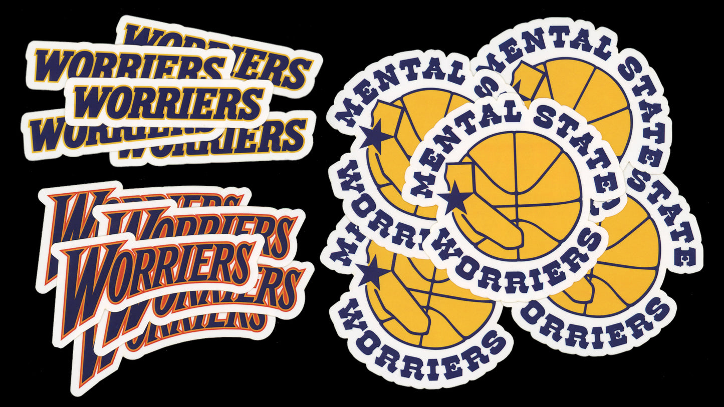 Super Worriers Sticker Pack