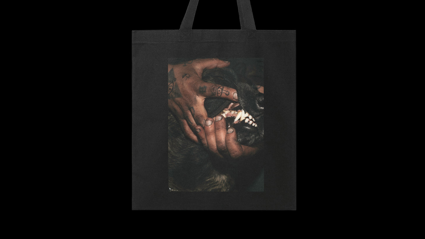 Jett Lara: Dog Teeth Tote Bag