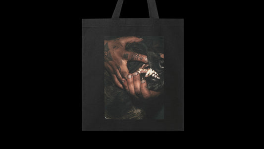 Jett Lara: Dog Teeth Tote Bag